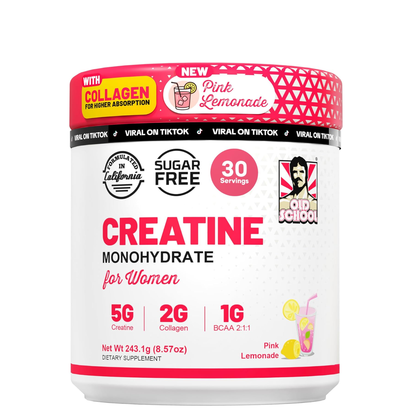 Créatine Monohydrate en Poudre 5G