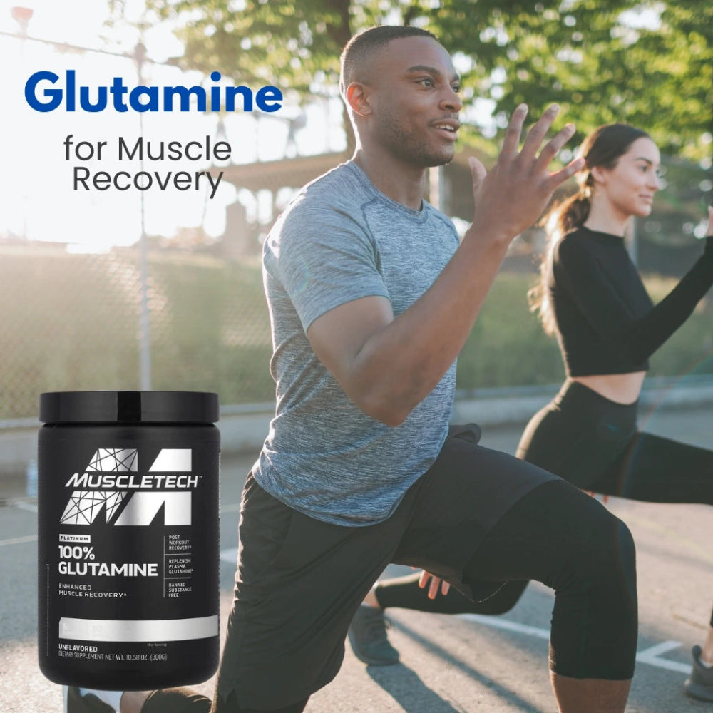 Platinum 100% Glutamine, non aromatisé, 10,58 oz (300 g)